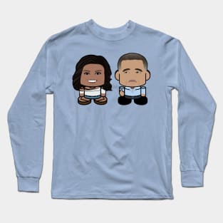 Mr. & Mrs. Obamabot POLITICO'BOT Toy Robot (Thumbs Up) Long Sleeve T-Shirt